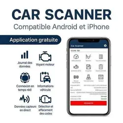 Boîte d'emballage du Diag-OBD2 Bluetooth